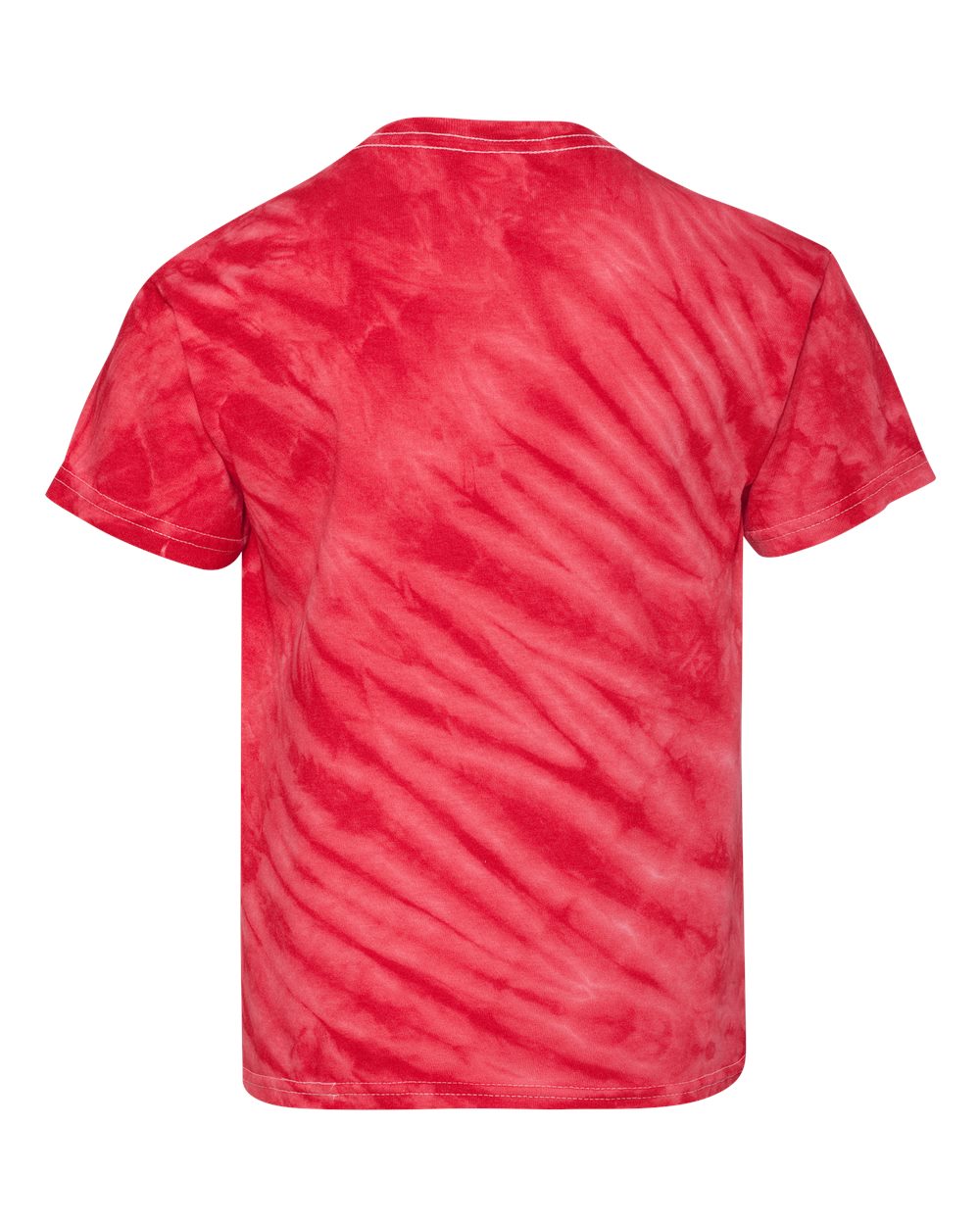 Youth One Color Tiger Stripe T-Shirt - Red