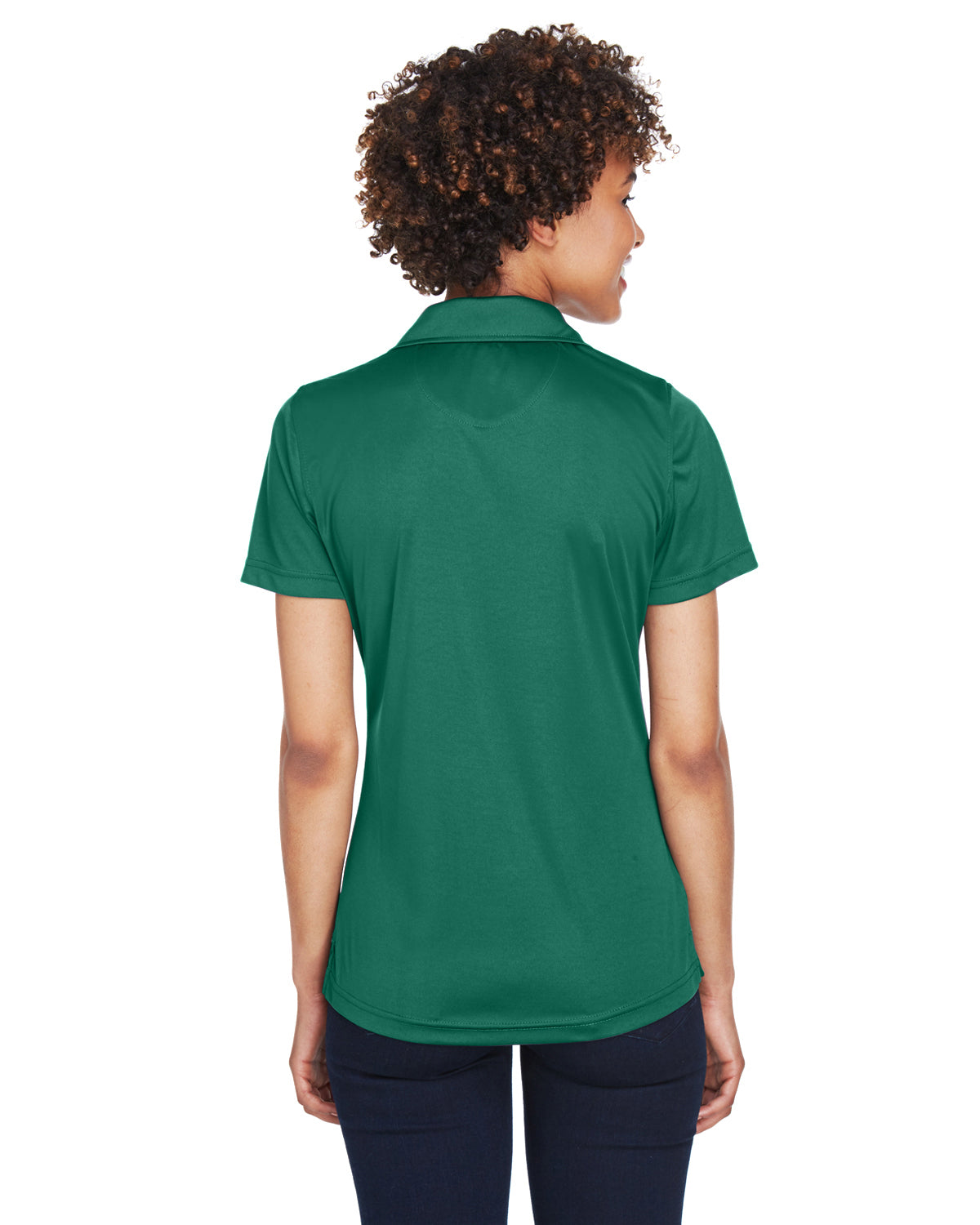 Women's Cool & Dry Sport Performance Interlock Polo - Forest Green