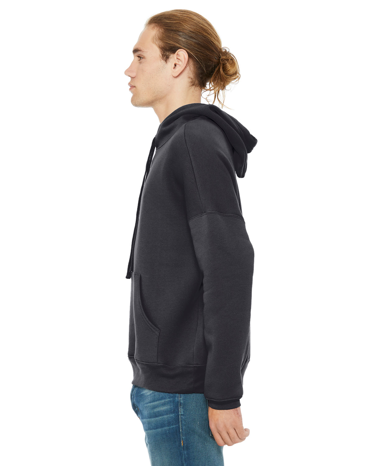 Unisex Sponge Fleece Pullover DTM Hoodie - Dark Gray