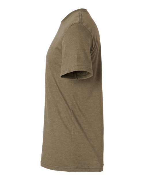 American Apparel 2001CVC Heather Army — direct side