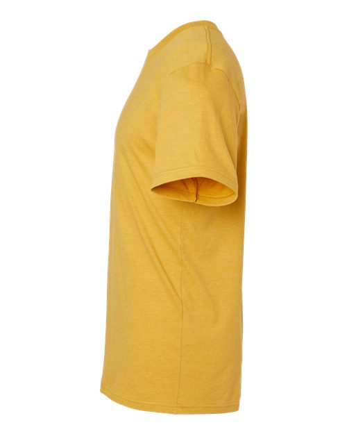 American Apparel 2001CVC Heather Mustard — direct side
