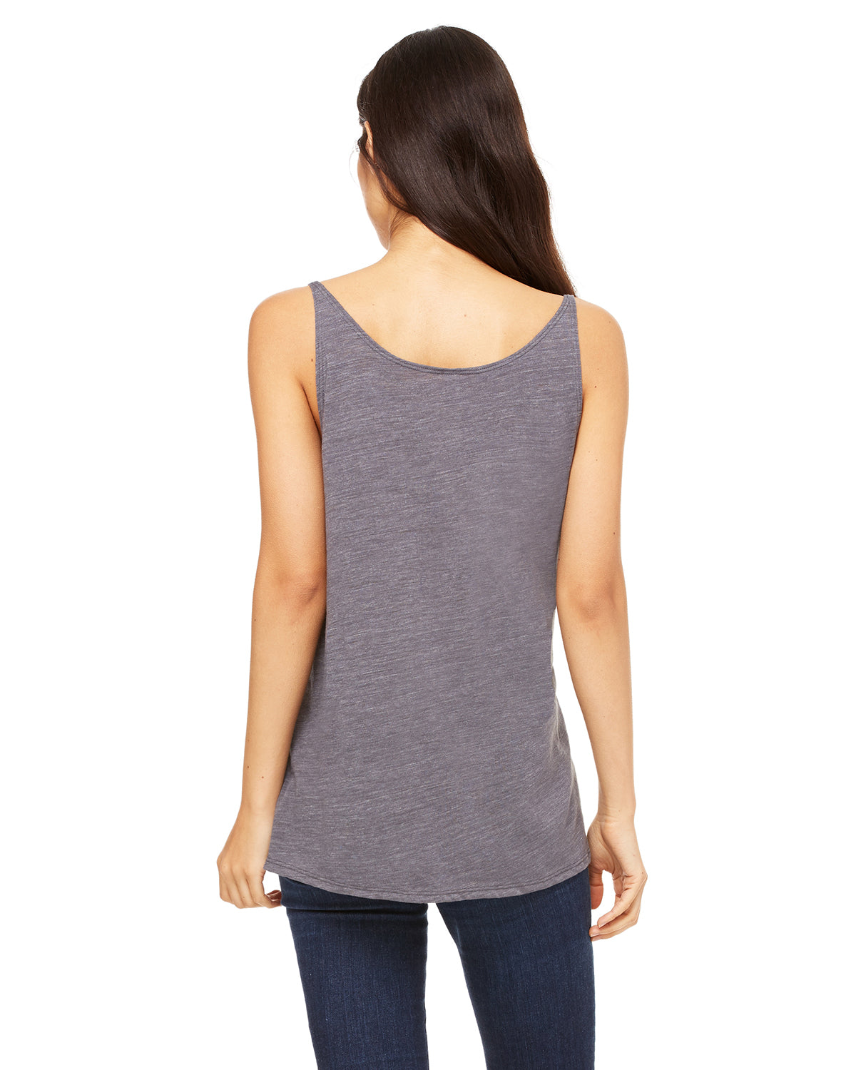 Women's Slouchy Tank - Asphalt Slub