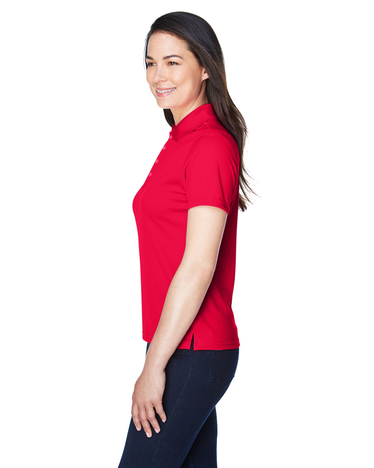 Women's Origin Performance Piqué Polo - Classic Red