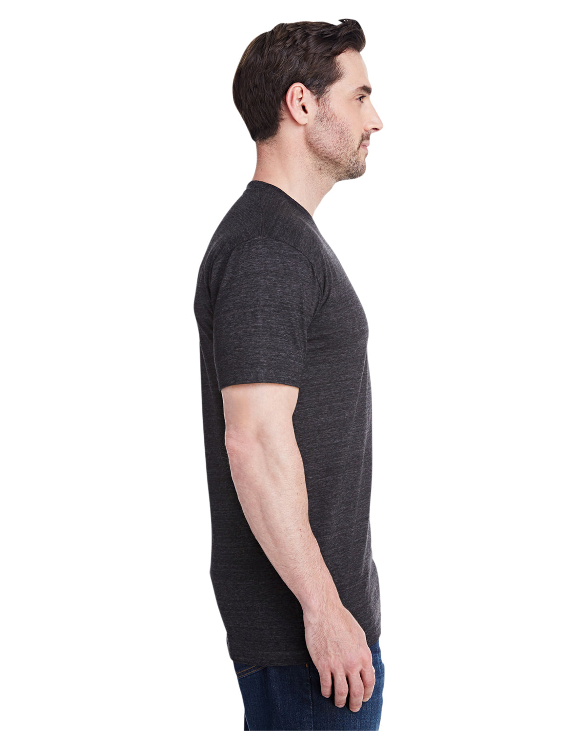 Unisex Triblend T-Shirt - Tri Charcoal