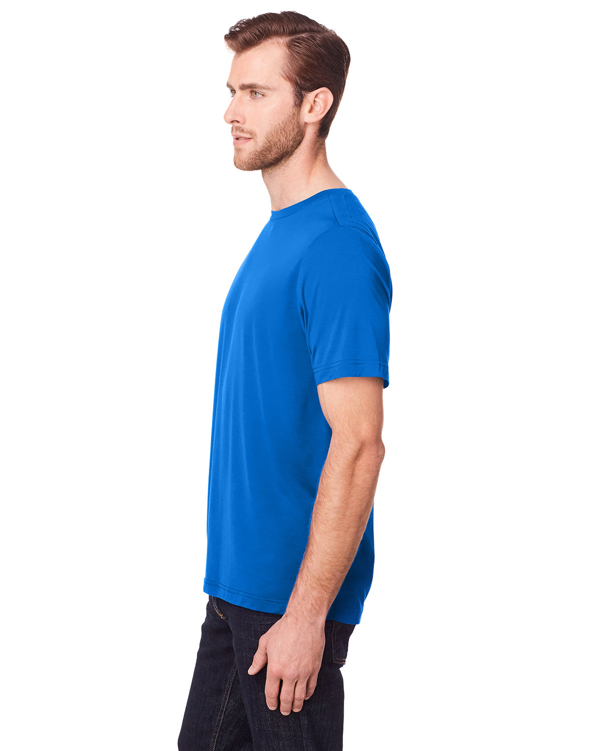 Unisex Fusion ChromaSoft™ Performance T-Shirt - True Royal
