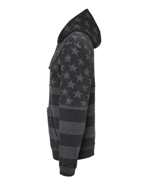J. America 8815 Black Stars & Stripes — direct side