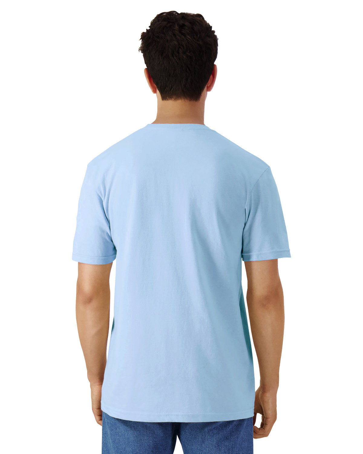 Light Cotton T-Shirt - Light Blue