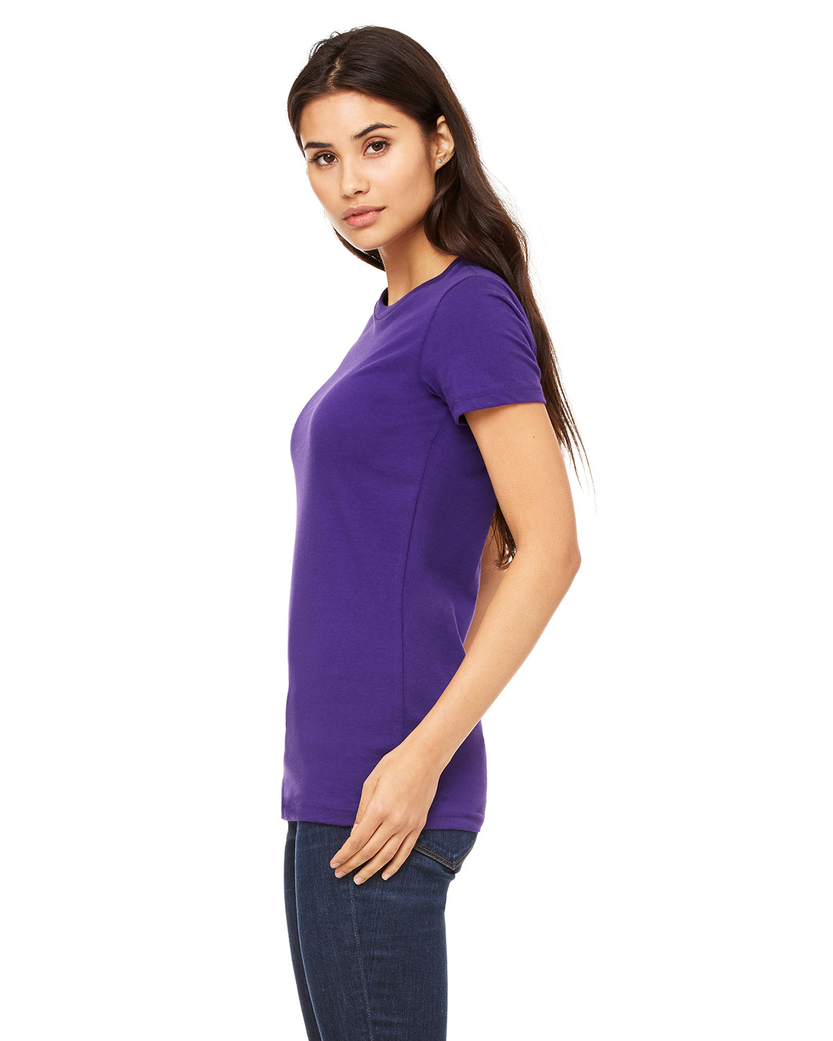 Women's Junior Fit Favorite T-Shirt - Team Purple
