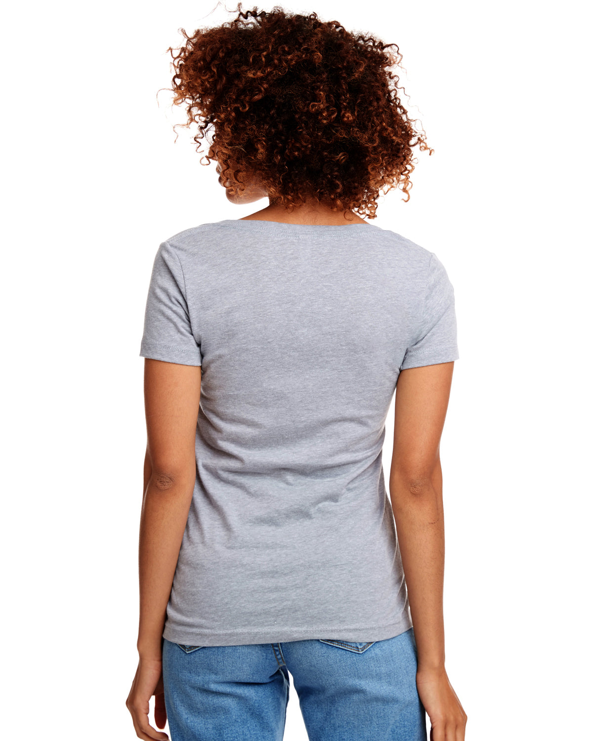 Women's 'Junior fit' Ideal V - Heather Gray
