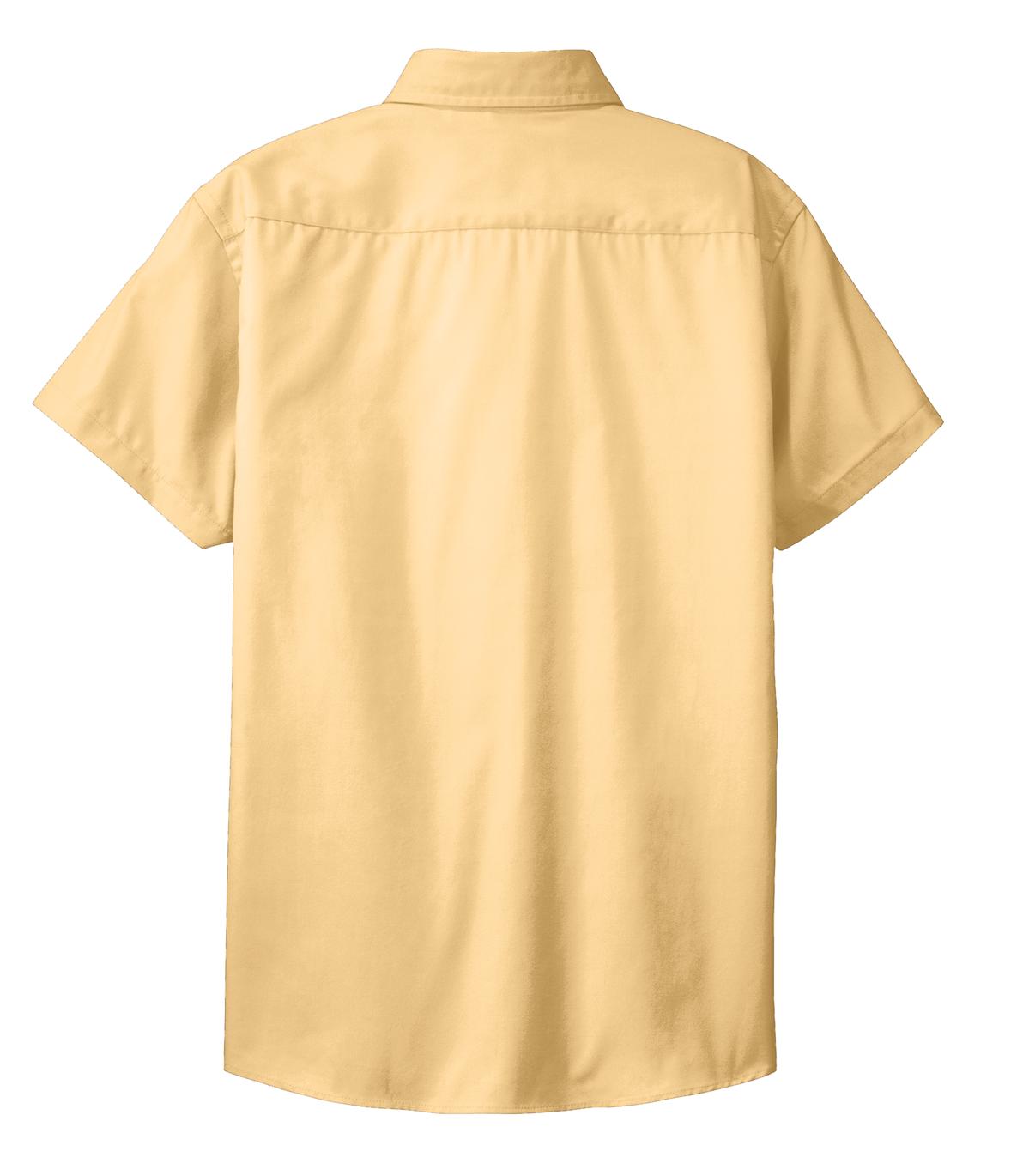 Women's Short Sleeve Easy Care Shirt - Yellow