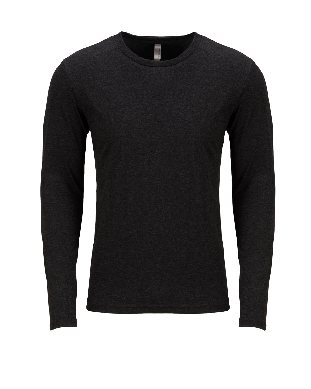 Men's Triblend Long-Sleeve Crew - Vintage Black