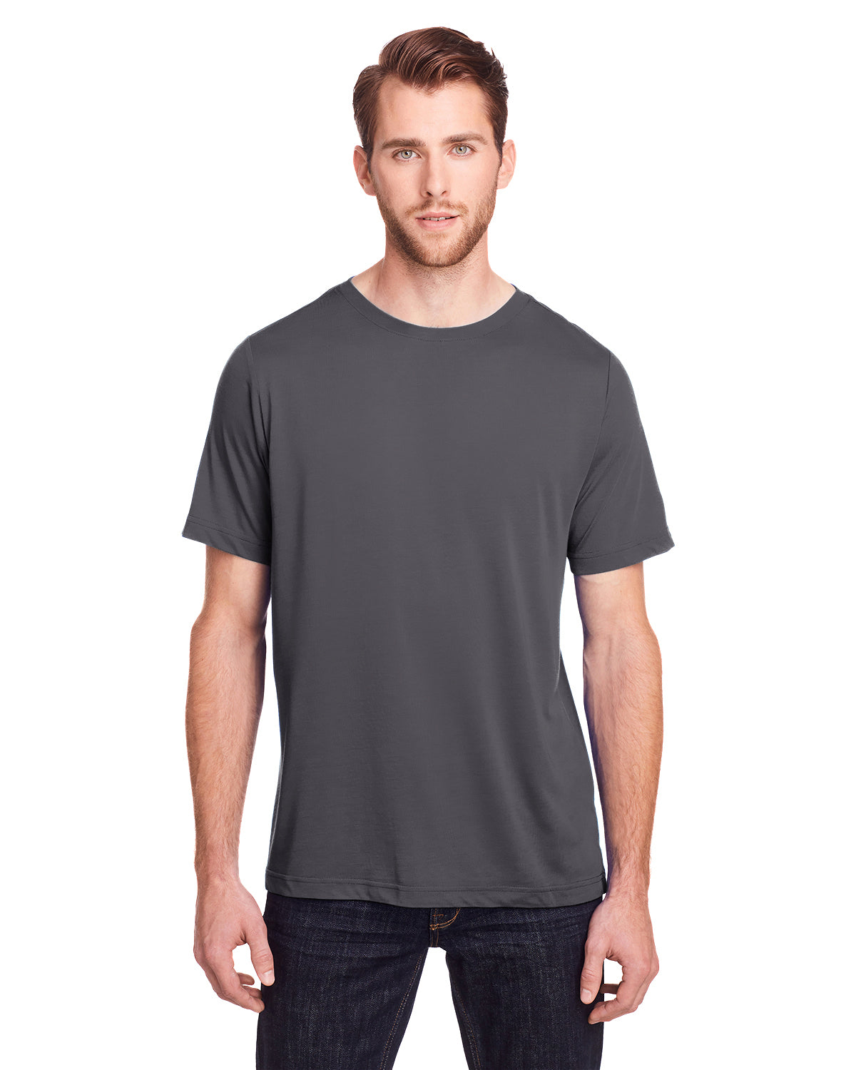 Unisex Fusion ChromaSoft™ Performance T-Shirt - Carbon