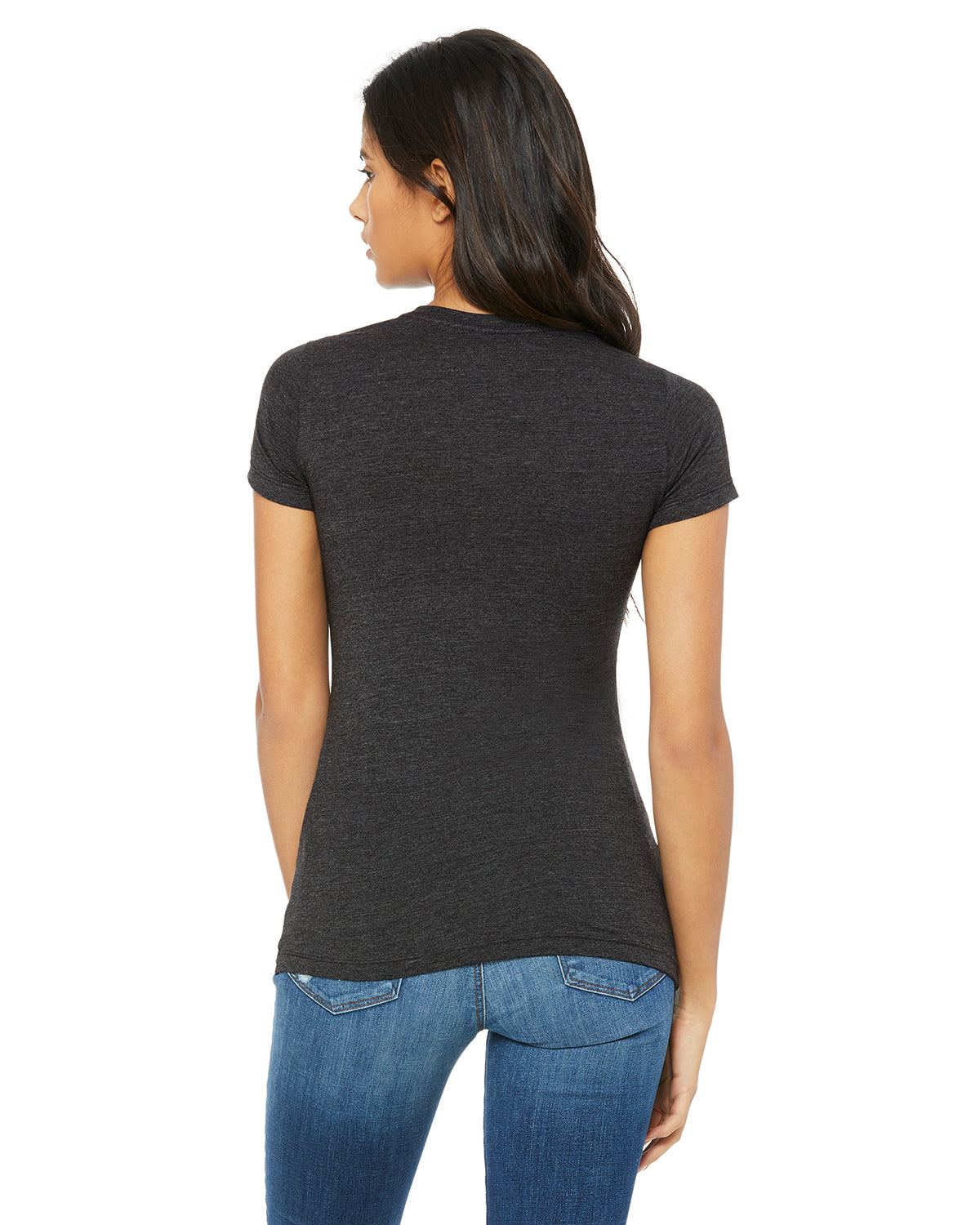 Women's Junior Fit Favorite T-Shirt - Heather Dark Gray