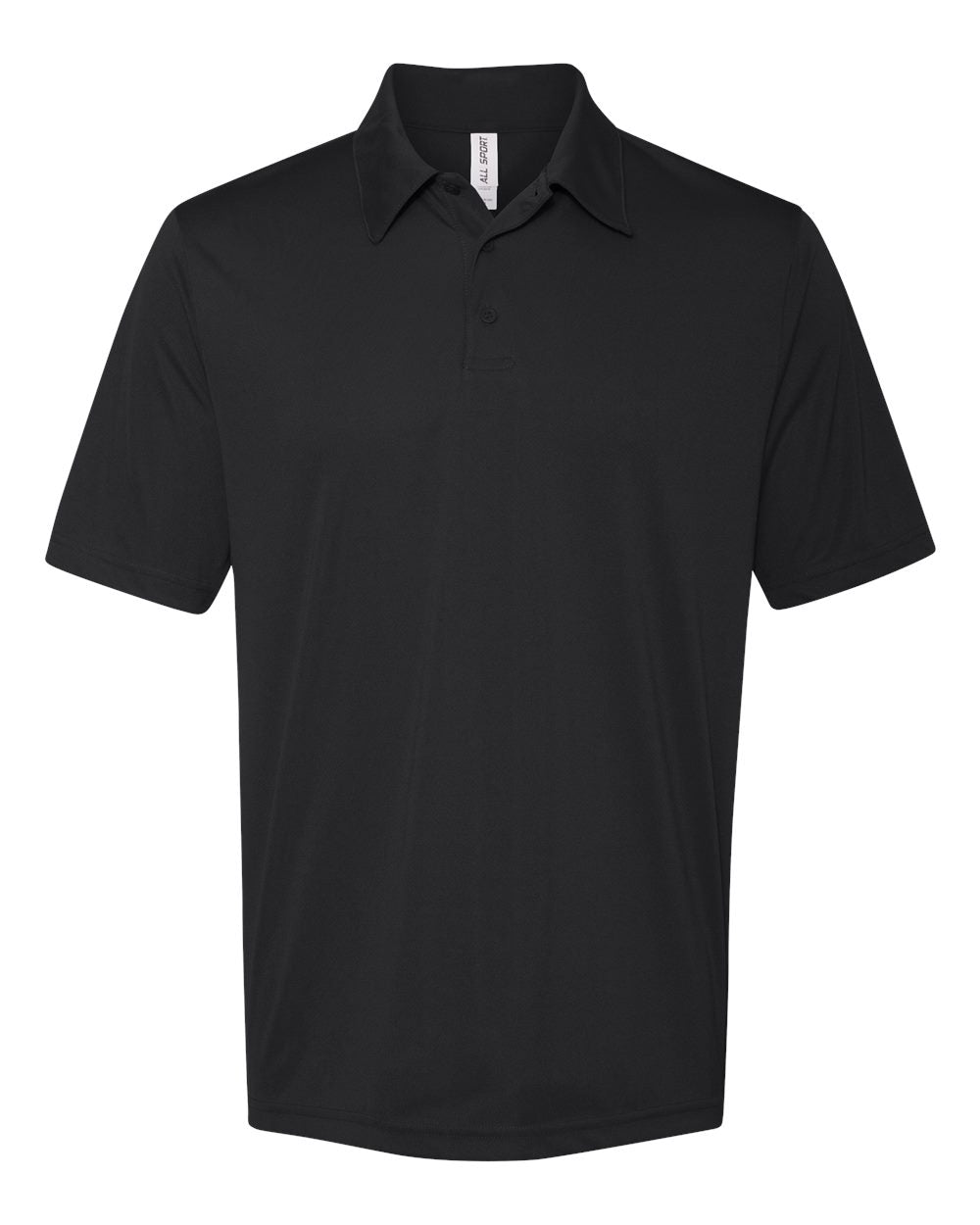 Performance 3 Button Sport Shirt - Black