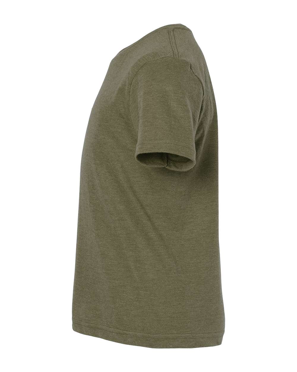 Youth Fine Jersey T-Shirt - Heather Military Green