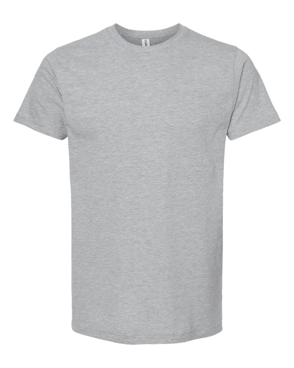 Unisex Fine Jersey Tee - Heather Grey