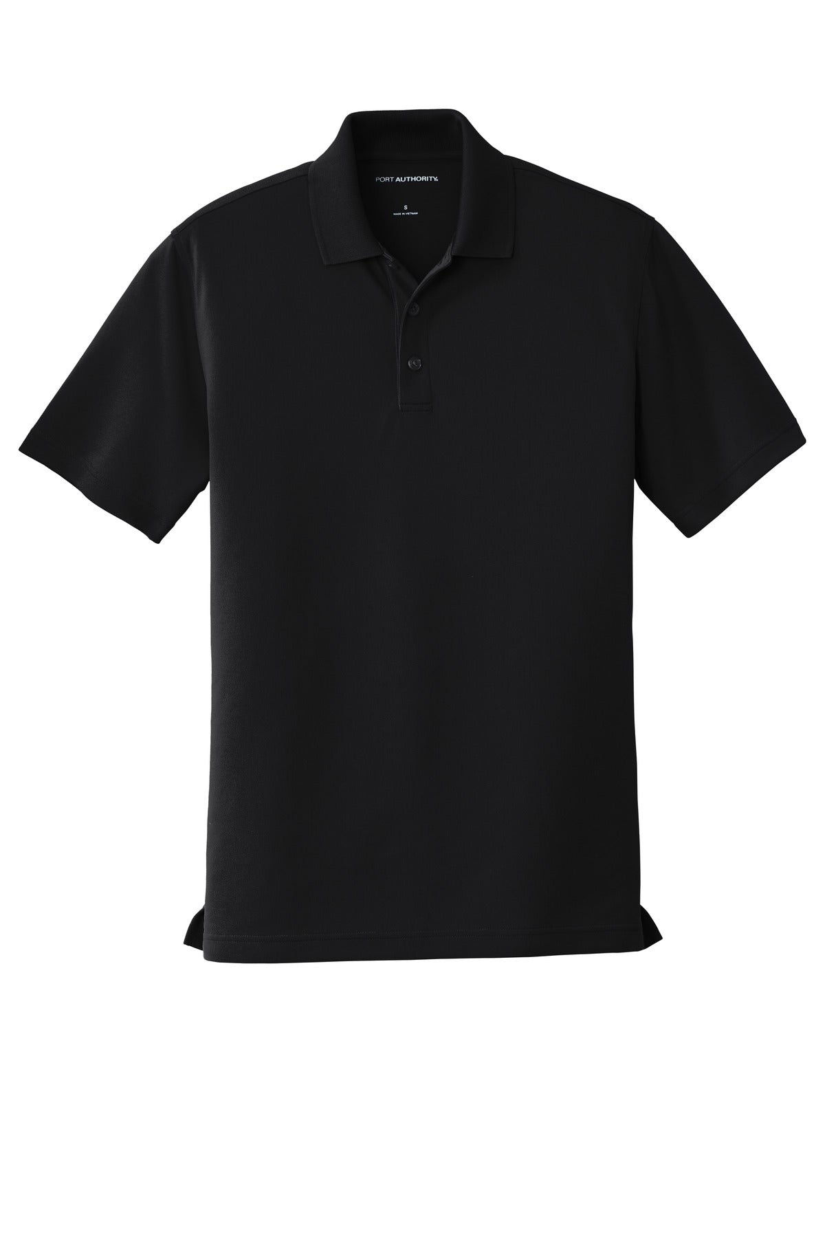 Unisex Dry Zone UV Micro-Mesh Polo - Deep Black