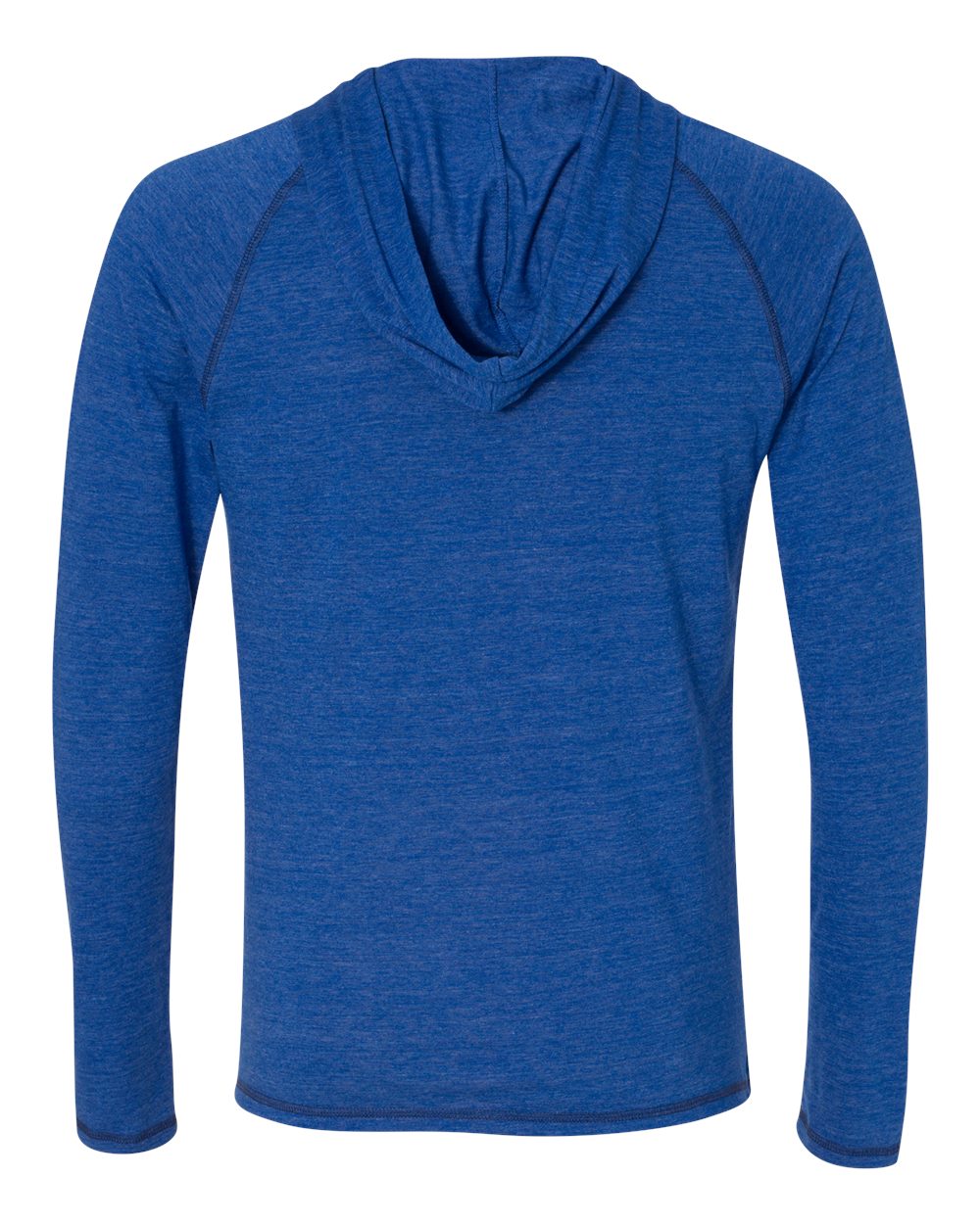 Triblend Jersey Hooded Pullover - Royal Heather Triblend