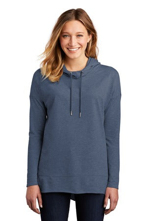 Women's Featherweight French Terry Hoodie - Washed Indigo