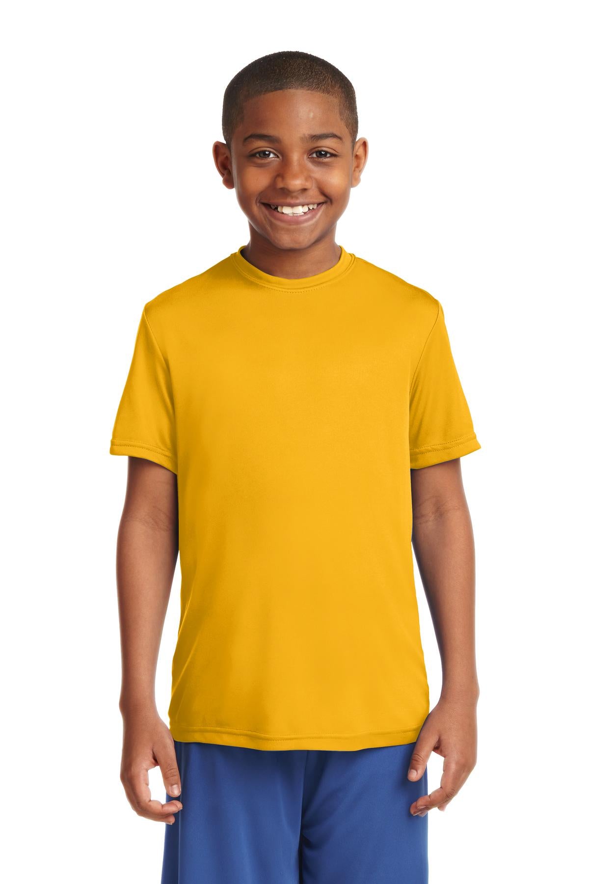 Youth PosiCharge Competitor Tee - Gold