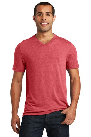 Unisex Perfect Tri V-Neck Tee - Red Frost