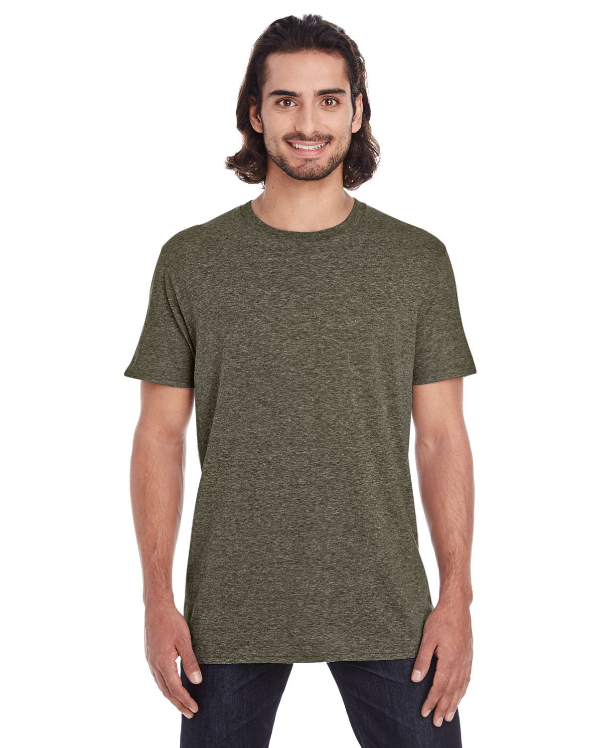 Lightweight Softstyle T-Shirt - Heather City Green