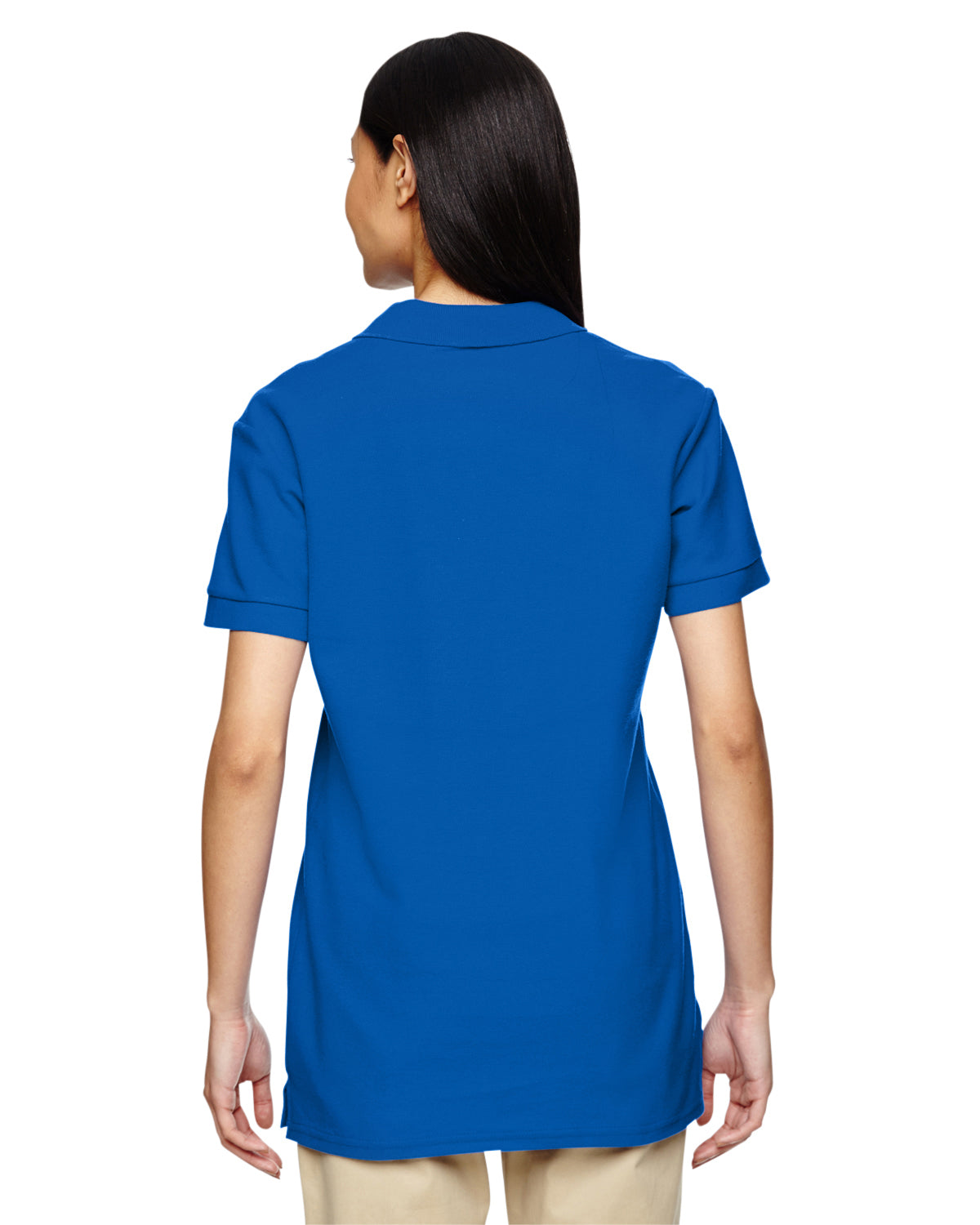 Women's Premium Cotton® Women's Double Piqué Polo - Royal