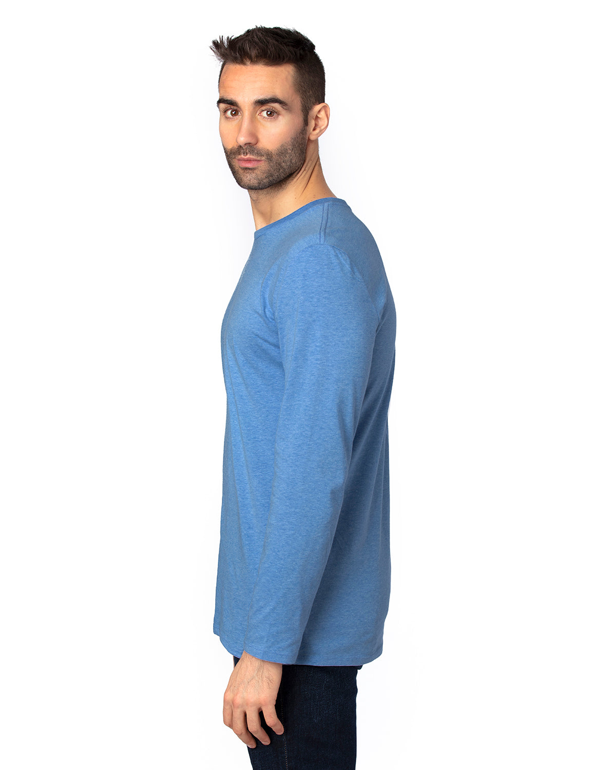 Unisex Ultimate Long-Sleeve T-Shirt - Royal Heather
