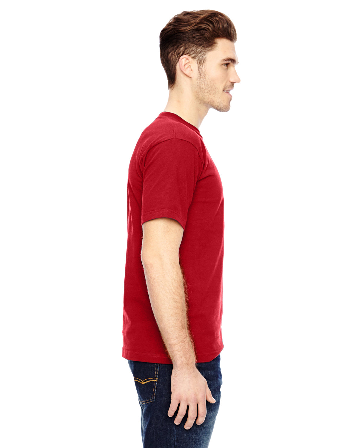 Unisex 100% Cotton Pocket T-Shirt - Red