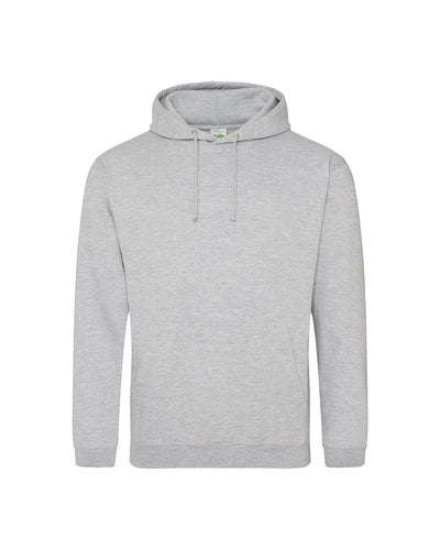 Unisex 80/20 Midweight College Hoodie - Heather Gray