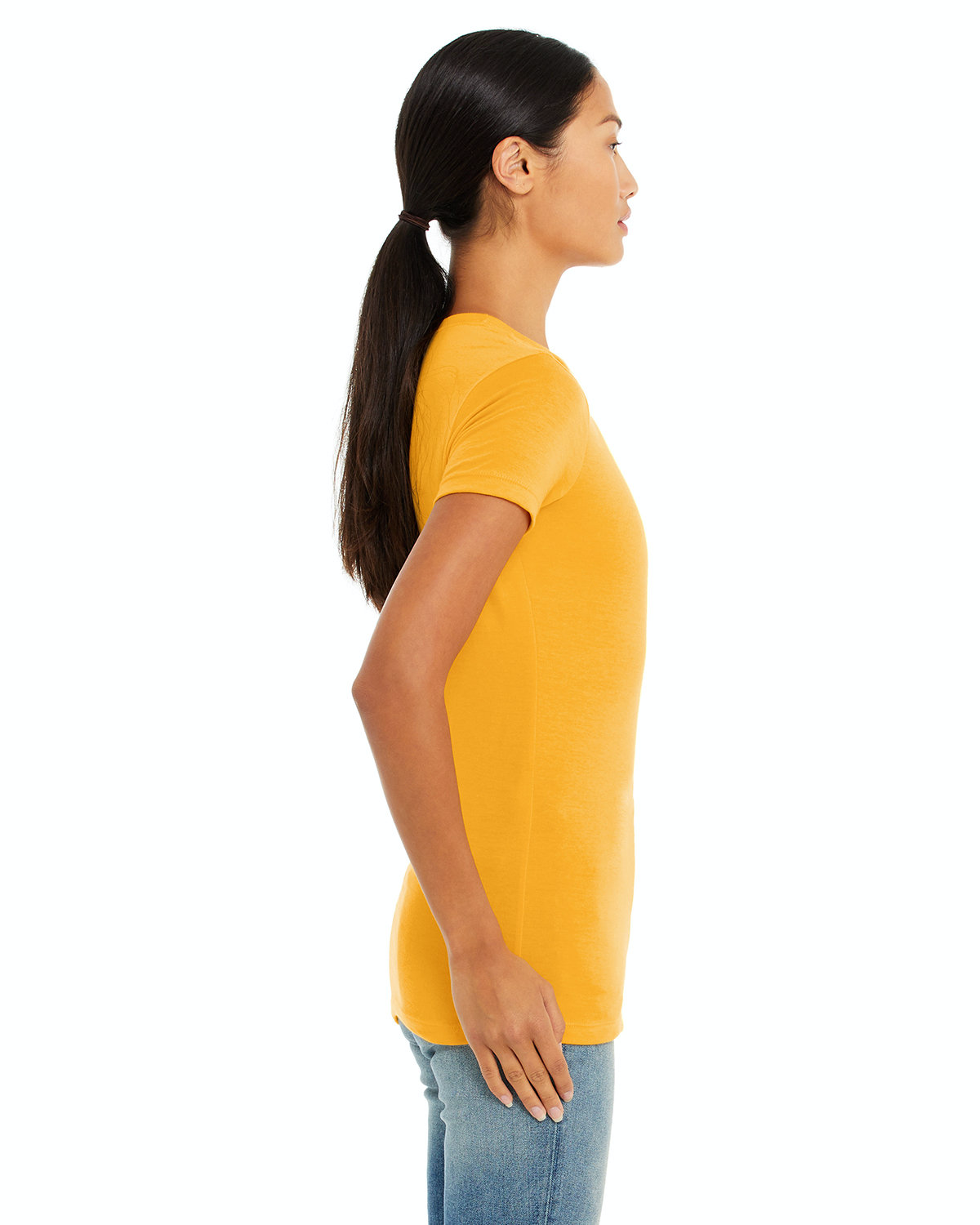 Women's Junior Fit Favorite T-Shirt - Gold