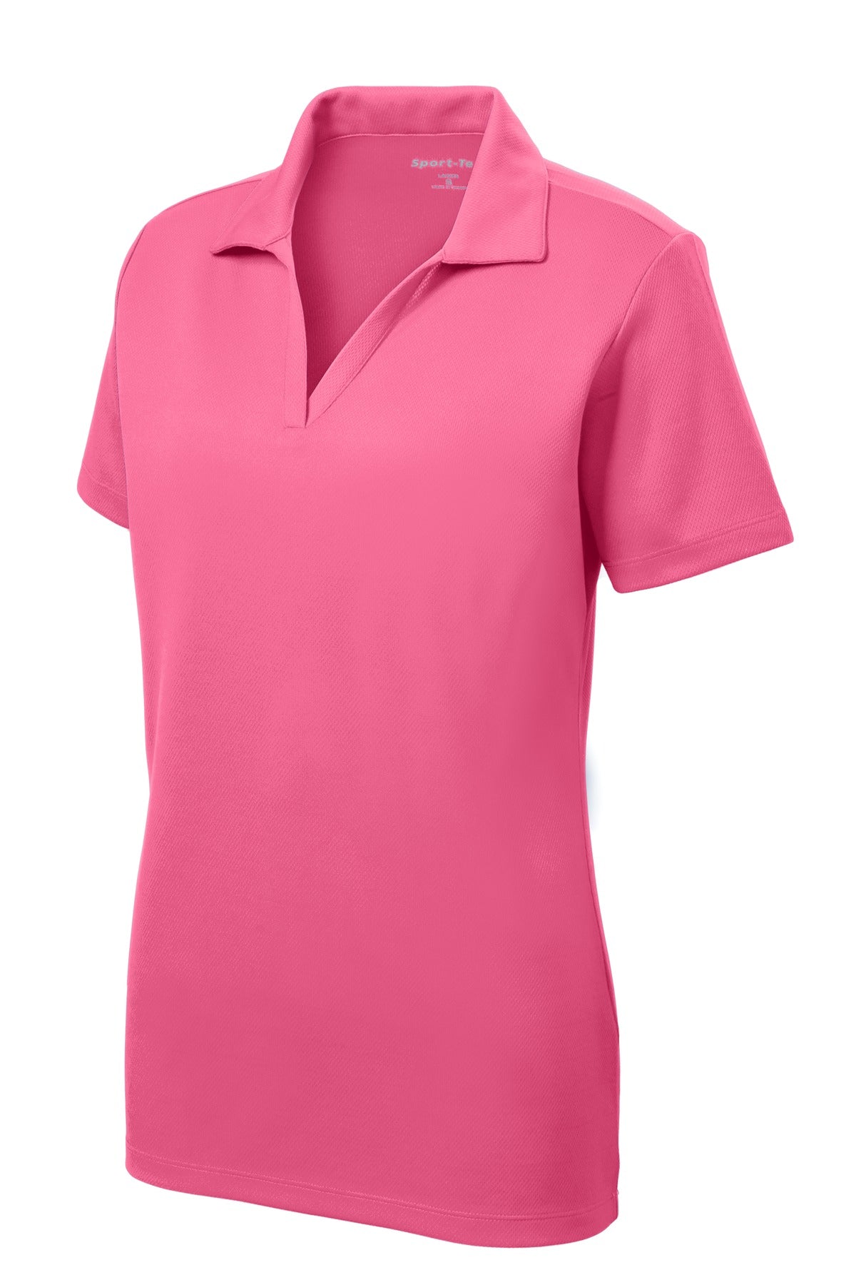 Women's PosiCharge RacerMesh Polo - Bright Pink
