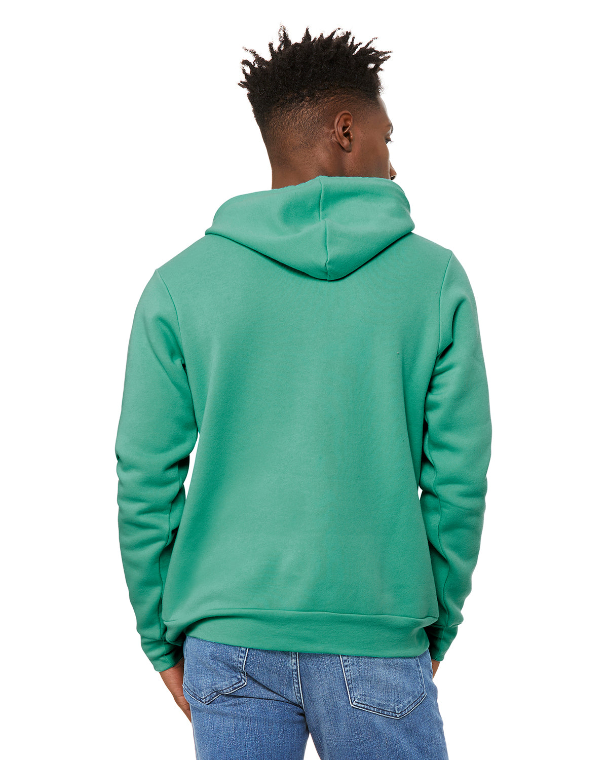 Unisex Sponge Fleece Pullover Hoodie - Teal