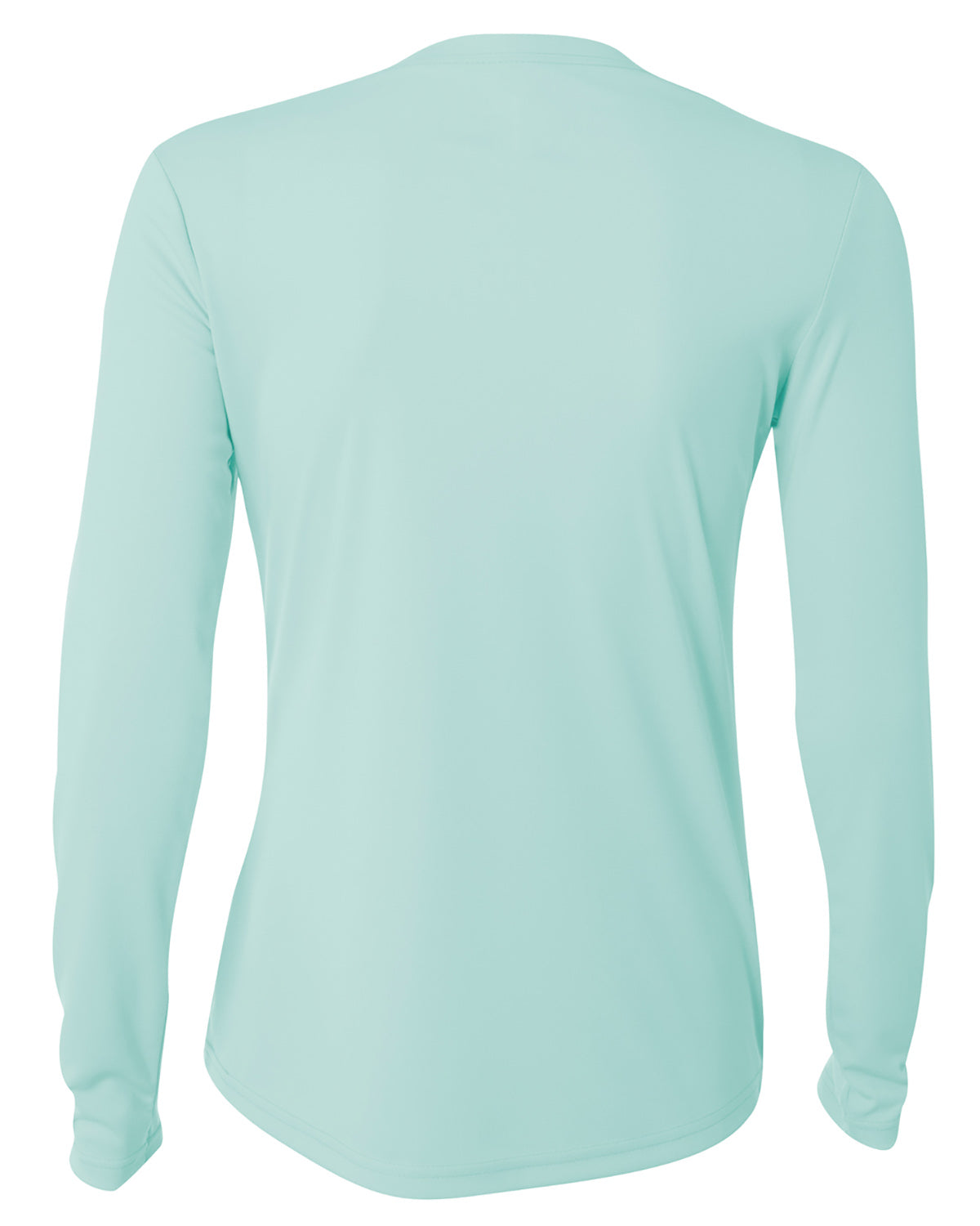 Women's Long Sleeve Cooling Performance Crew Shirt - Pastel Mint