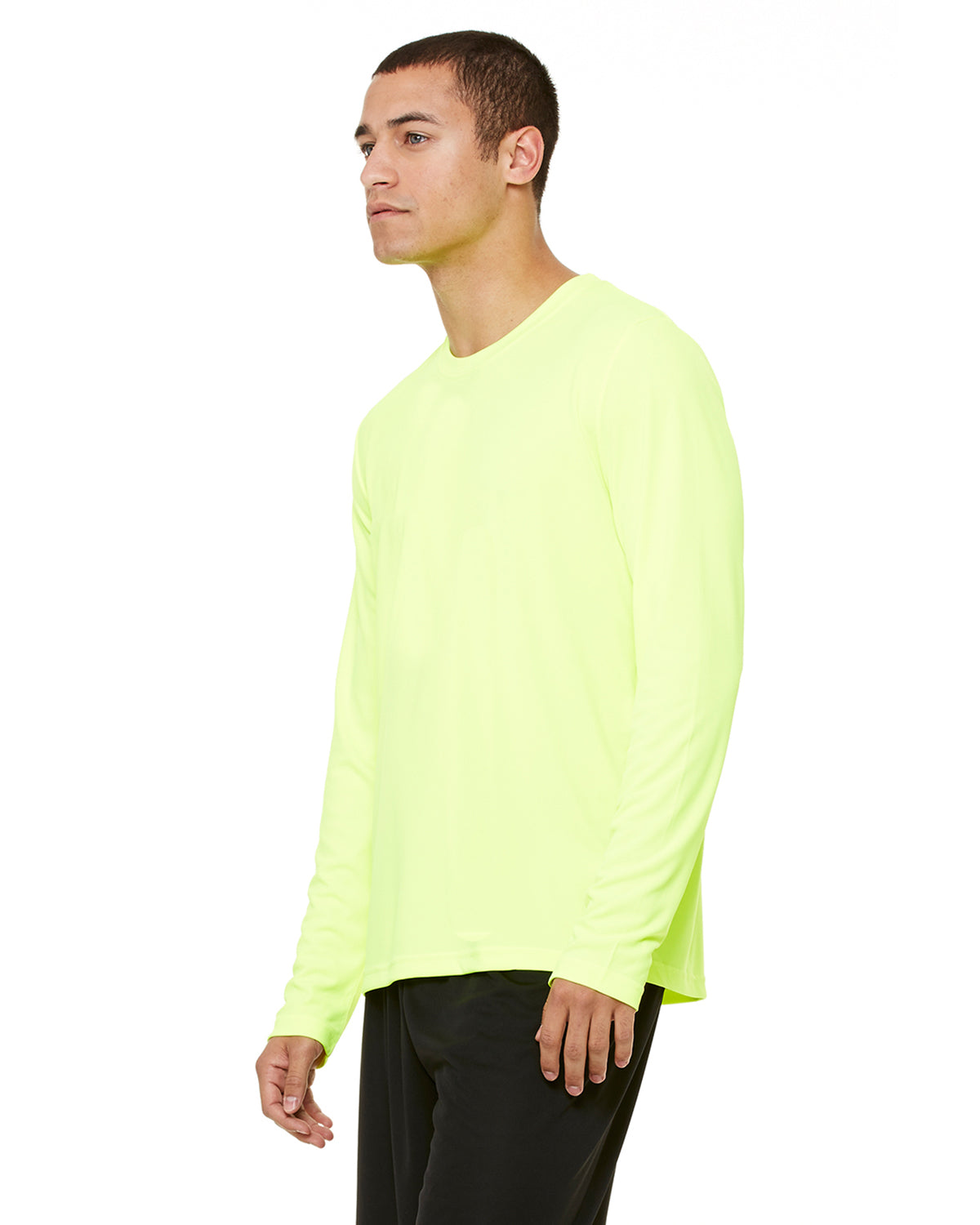 Unisex Performance Long-Sleeve T-Shirt - Sport High Viz Safety Yellow