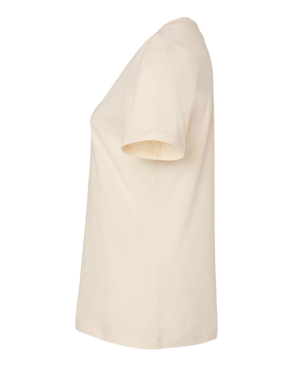 Women's Relaxed Jersey V-Neck T-Shirt - Natural