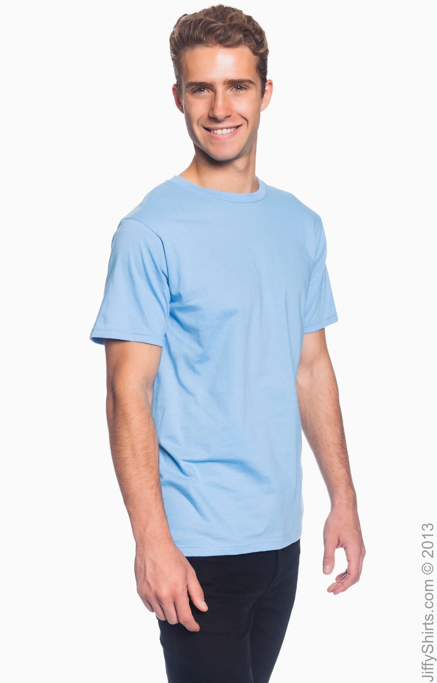 Organic Lightweight T-Shirt - Light Blue