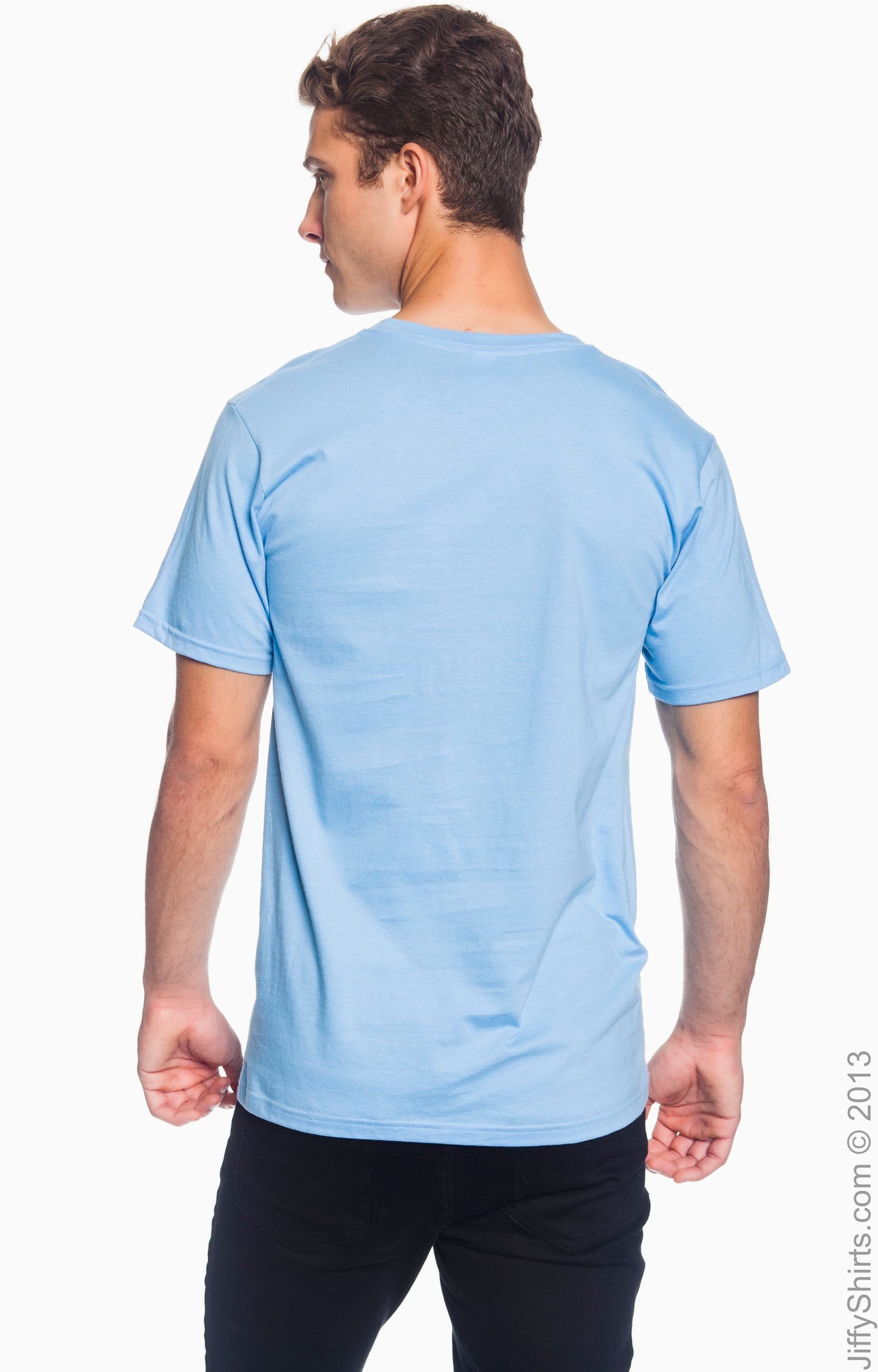 Organic Lightweight T-Shirt - Light Blue