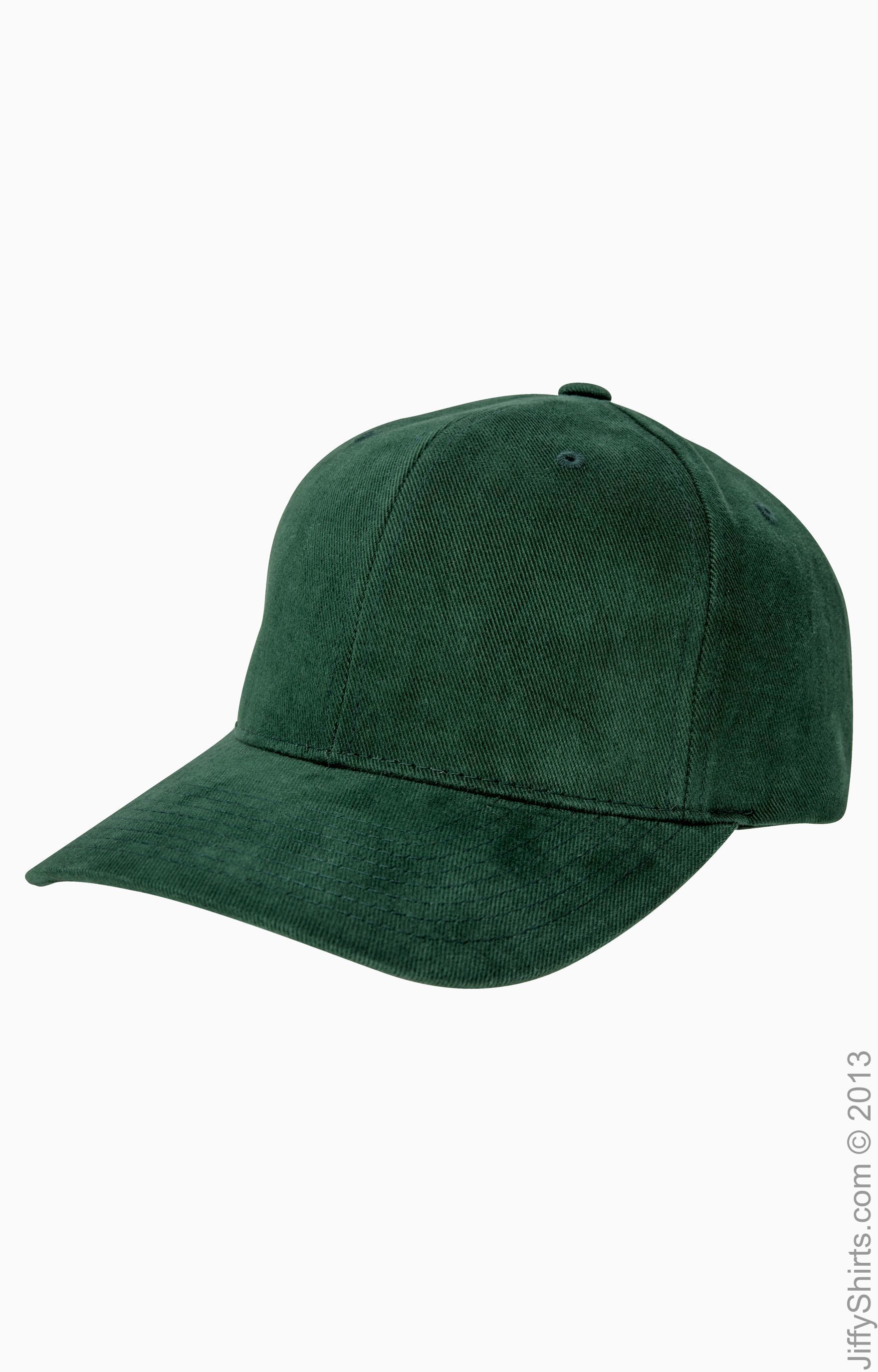 Unisex Brushed Cotton Twill Mid-Profile Cap - Spruce