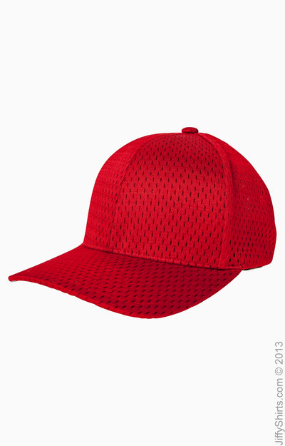 Unisex Athletic Mesh Cap - Red