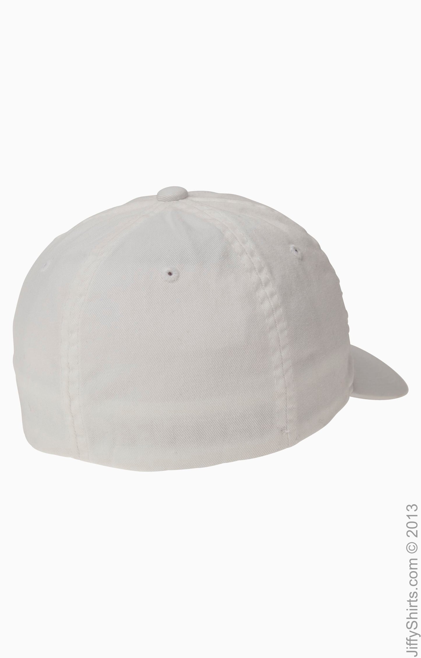 Unisex Garment-Washed Cotton Cap - White