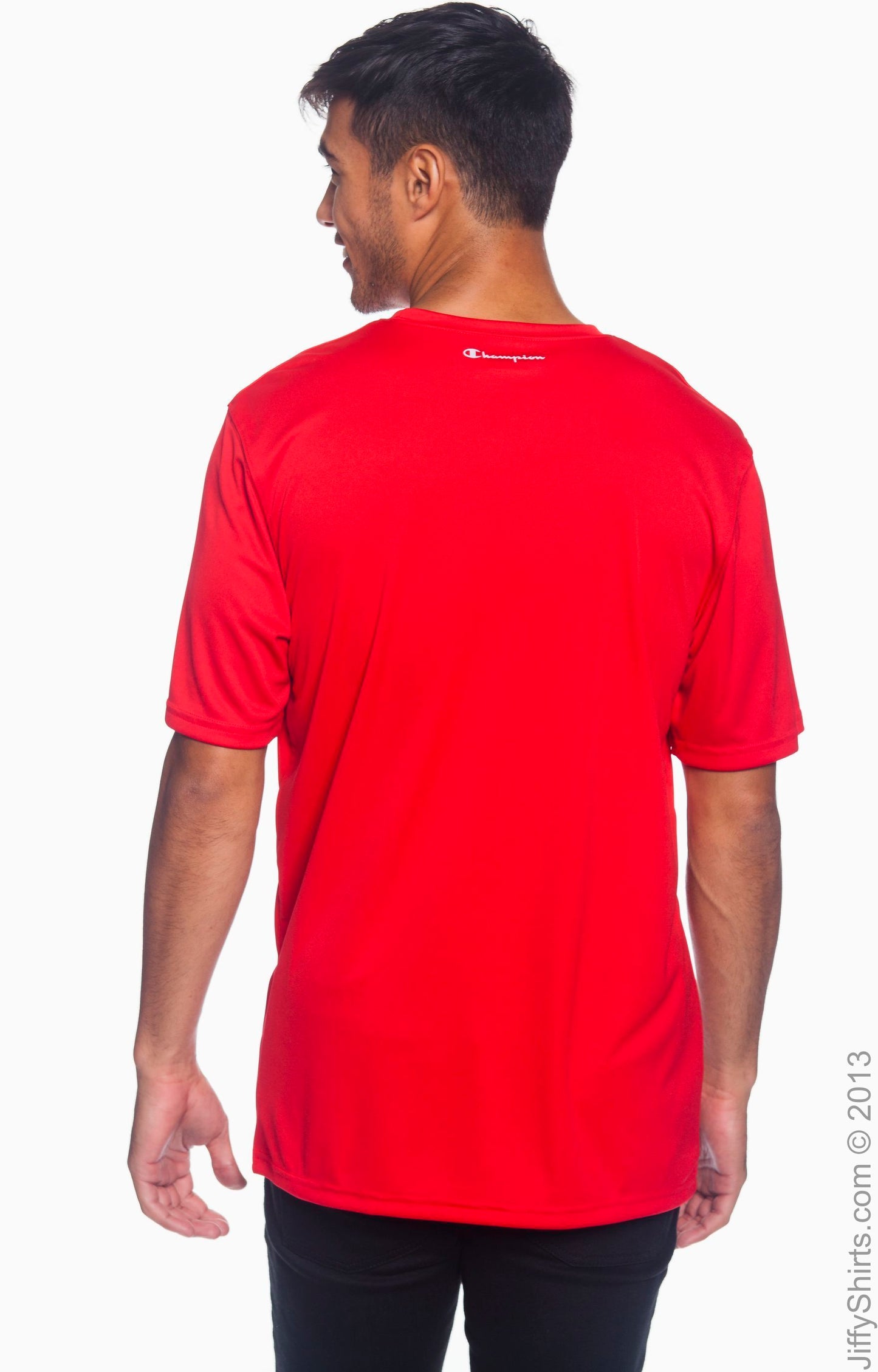 Unisex Double Dry® Interlock T-Shirt - Scarlet