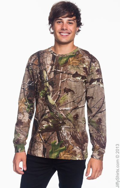 Men's Realtree Camo Long-Sleeve T-Shirt - Realtree Apg