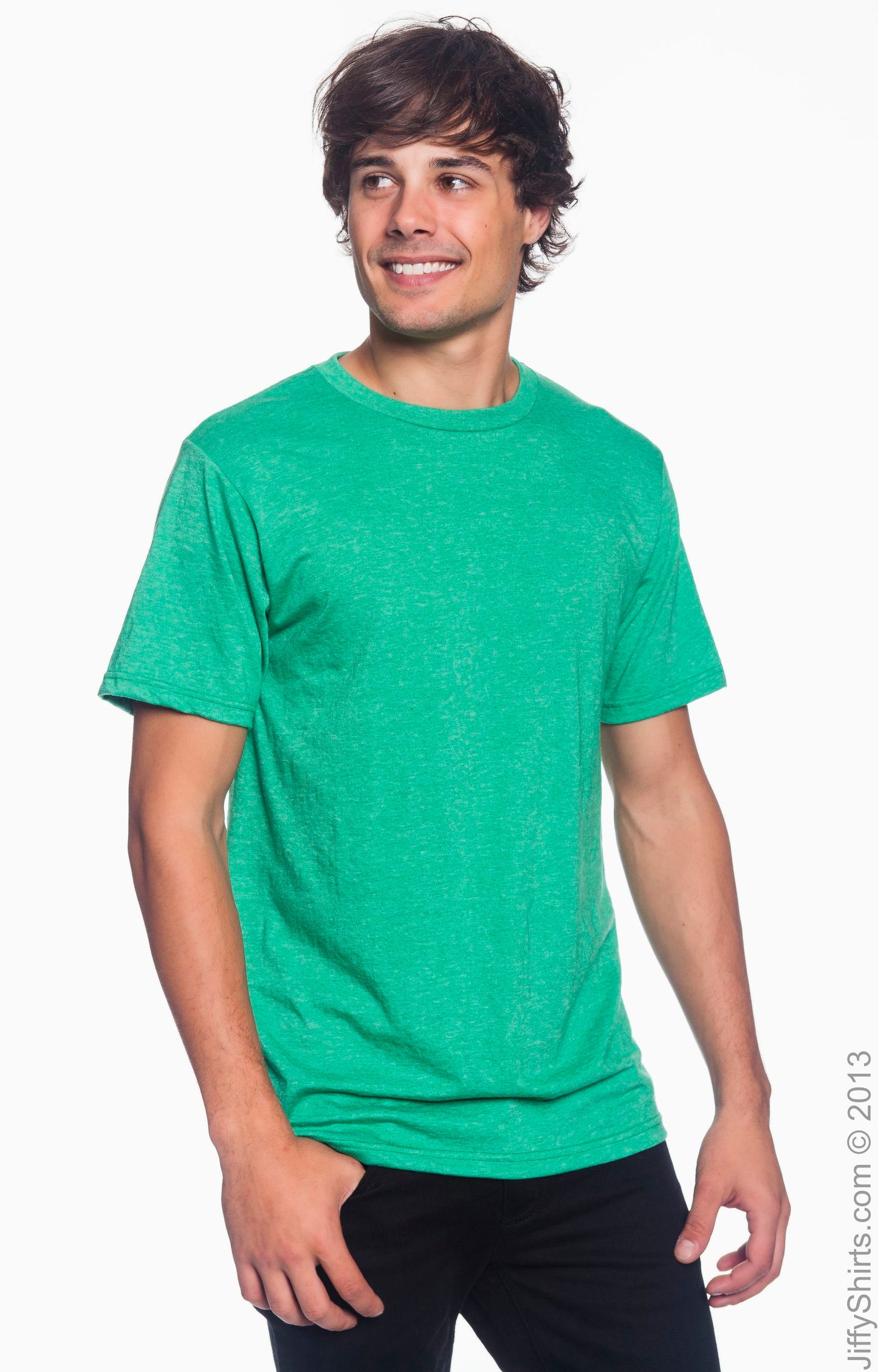 Lightweight Softstyle T-Shirt - Heather Green