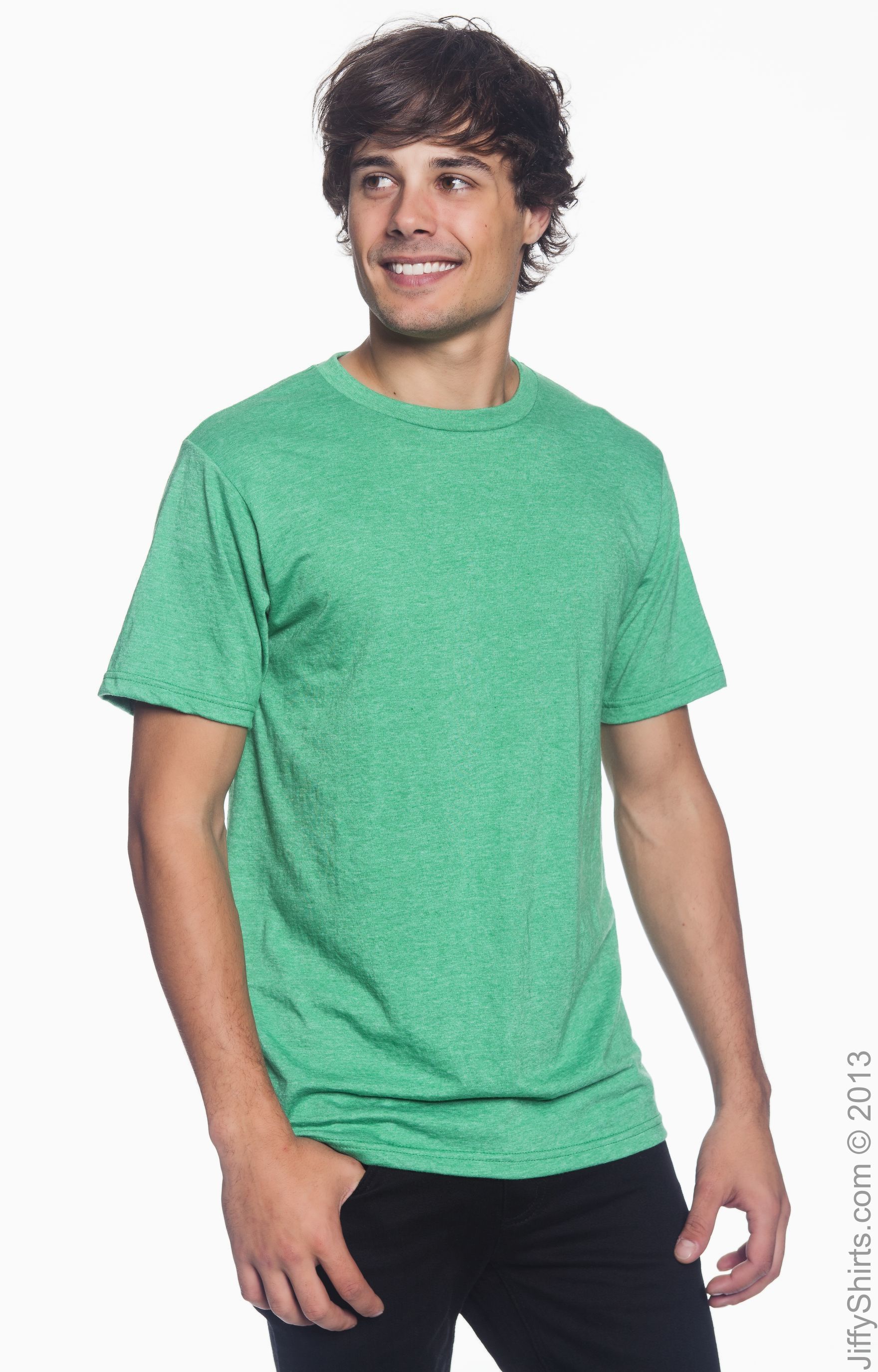 Lightweight Softstyle T-Shirt - Heather Green