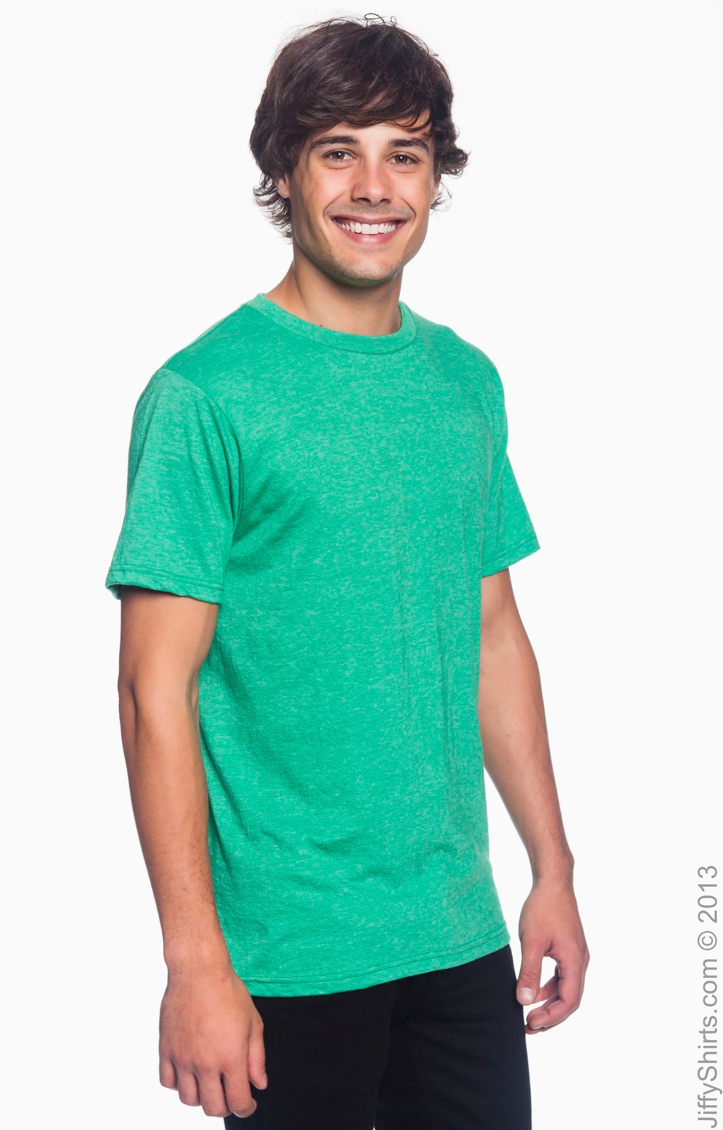 Lightweight Softstyle T-Shirt - Heather Green