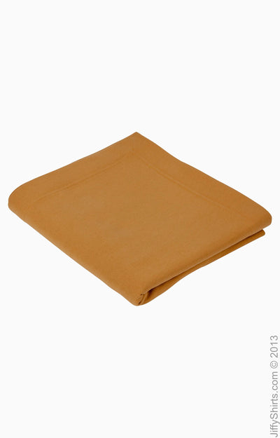 DryBlend® 9 oz. Fleece Stadium Blanket - Old Gold