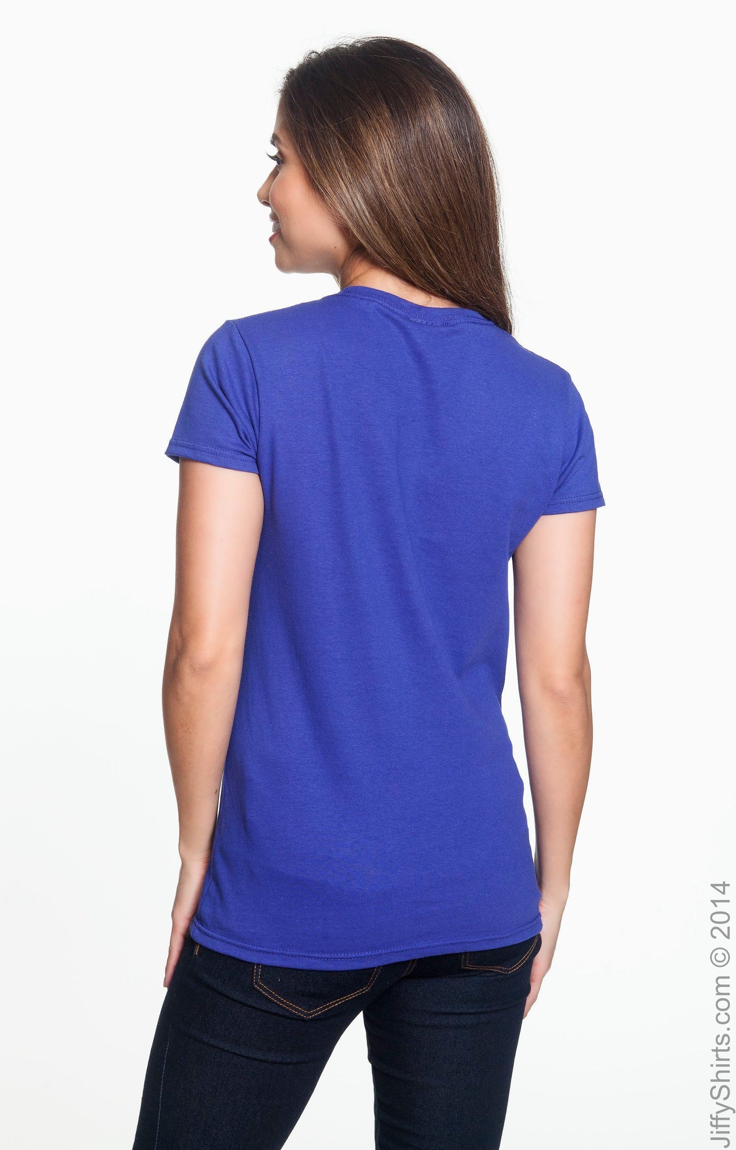 Women's Heavy Cotton™ T-Shirt - Cobalt Purple