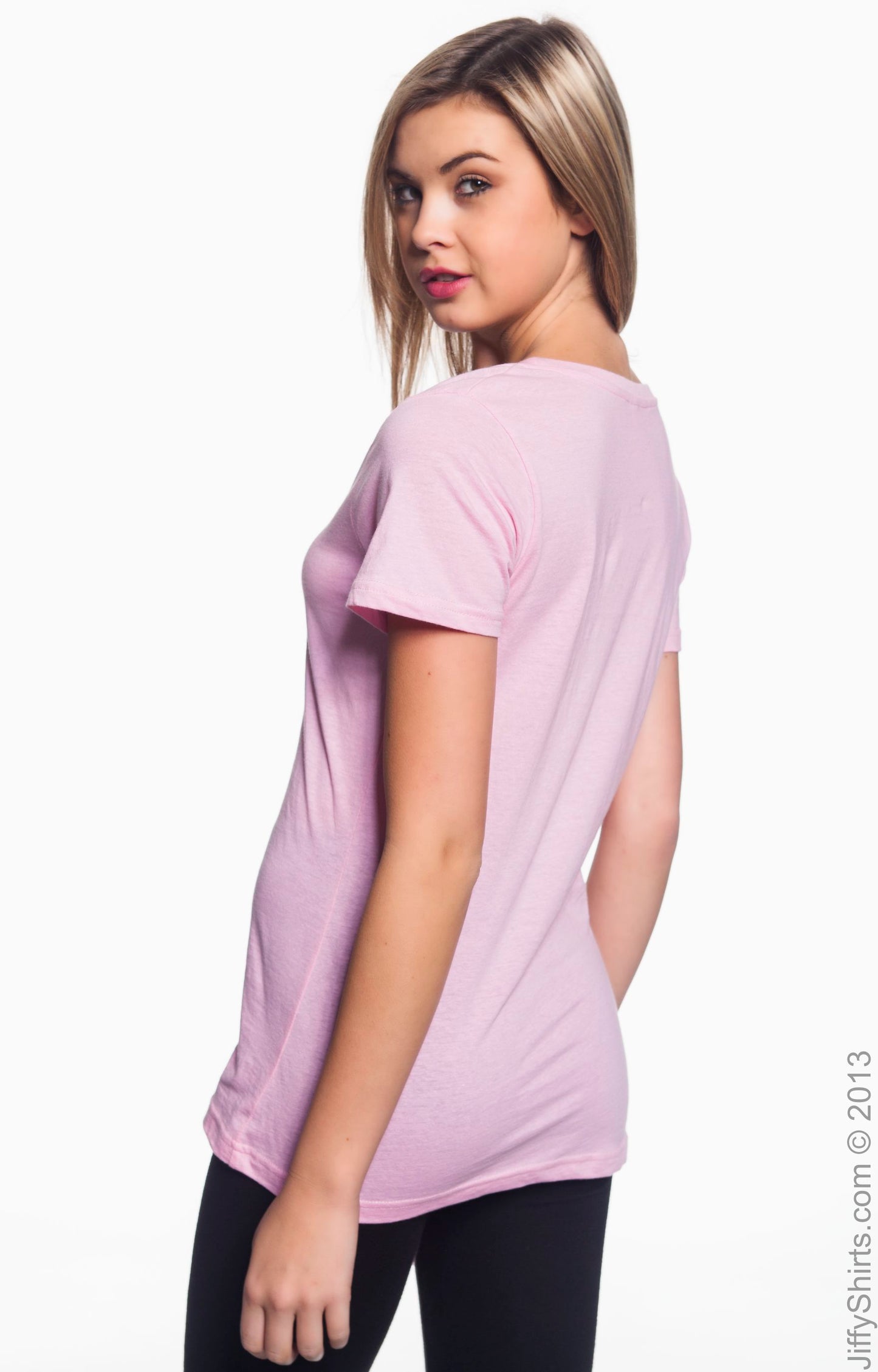 Women's Featherweight Scoop T-Shirt - Charity Pink