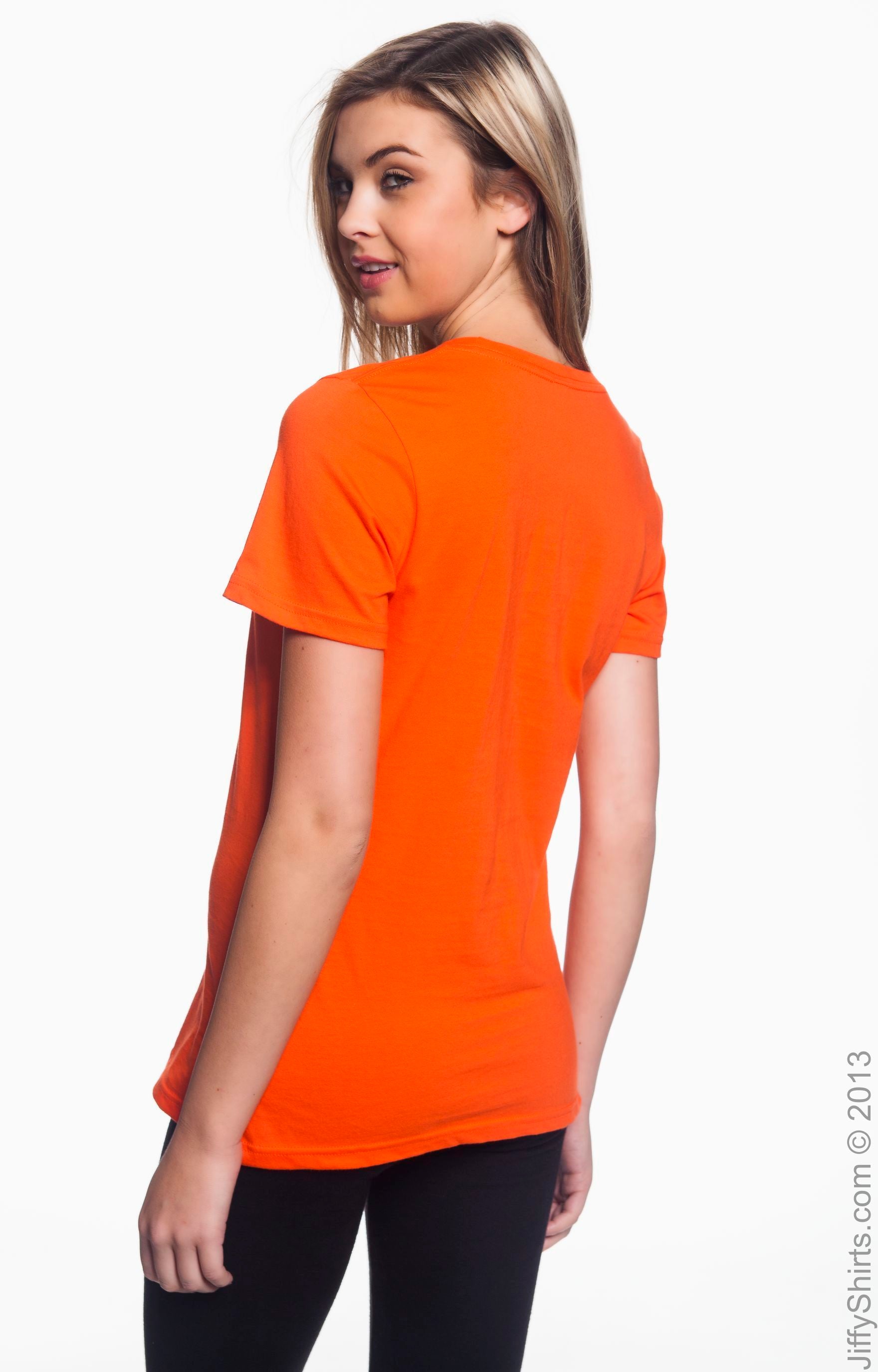Women's Lightweight T-Shirt - Orange